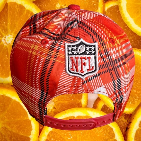 New Era 9Fifty San Francisco 49ers NFL Plaid Snapback Hat‎ Cap - Picture 4 of 8